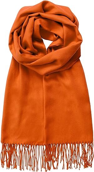 Unisex Large Lightweight Soft Silky Real Cashmere Shawl Wrap Scarf
